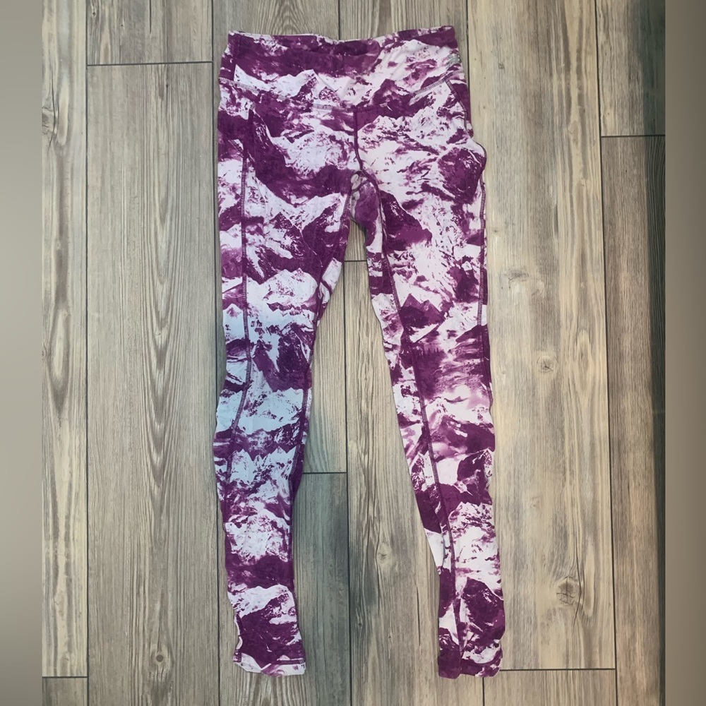 New Balance marbled high-waisted leggings
